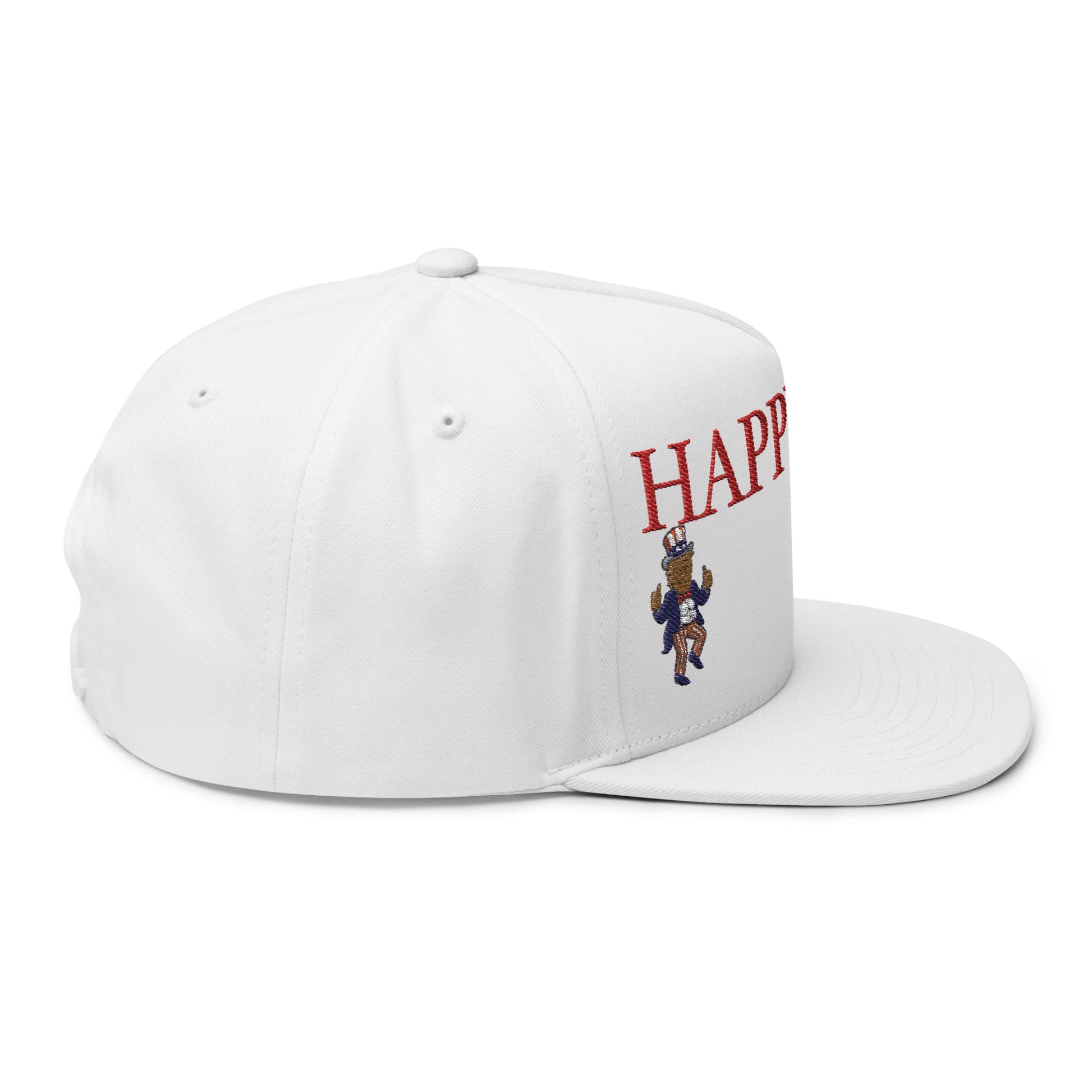 Flat Bill Cap (Embroidery)