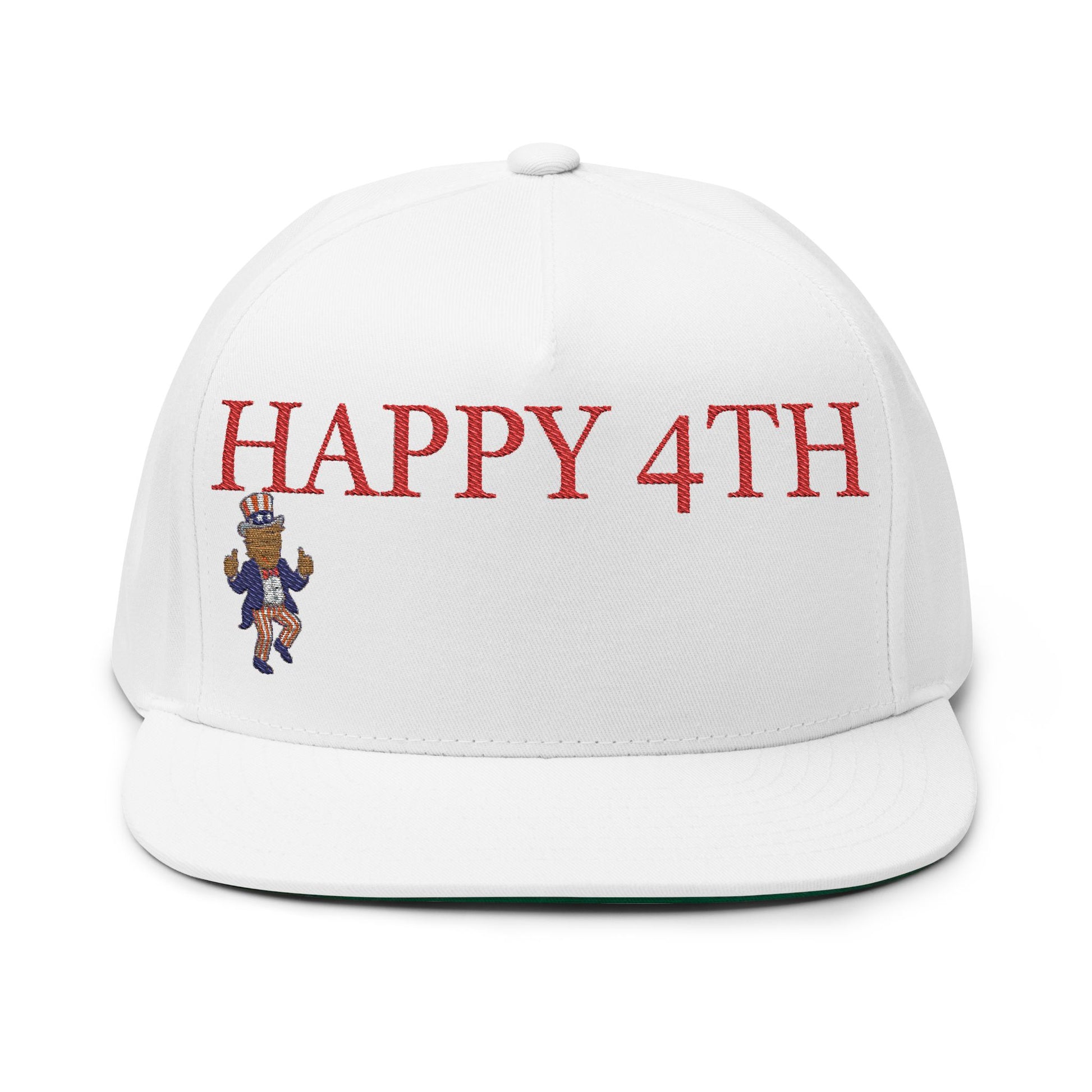 Flat Bill Cap (Embroidery)