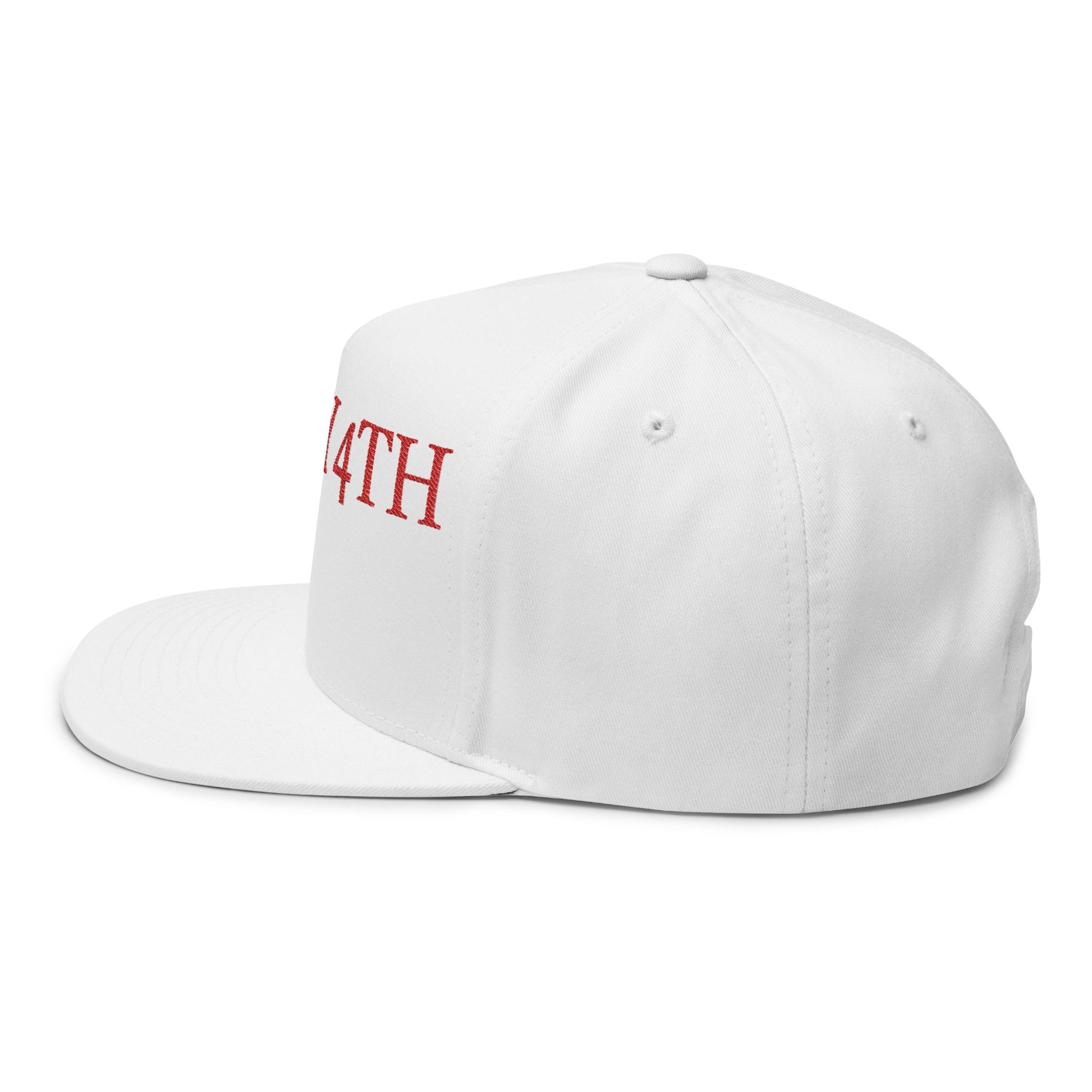 Flat Bill Cap (Embroidery)